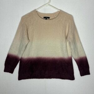 Fate long sleeve tri-color sweater. size XS.